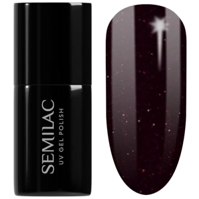 Bild av Semilac Nagellack semi permanent gel UV 148 Night Euphoria 7ml