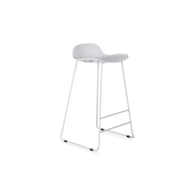 Bild av Venture Design, Wave barstol vit 2 pack