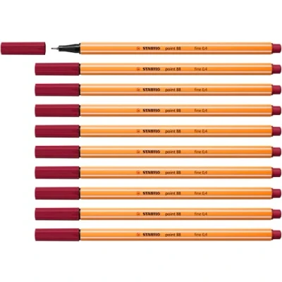 Bild av Fineliner STABILO point 88 Ask med 10 Lila
