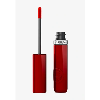 Bild av L&#039;Oréal Paris Infaillible Laque Resistance, 520 Berry Bordeaux, fläckbeständigt läppstift med långvarig glans för upp till 16H stöd, 4,3 ml