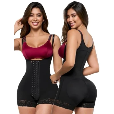 Bild av Sonryse 066BF Fajas colombianas Shapewear Bodysuit magkontroll kroppsformare