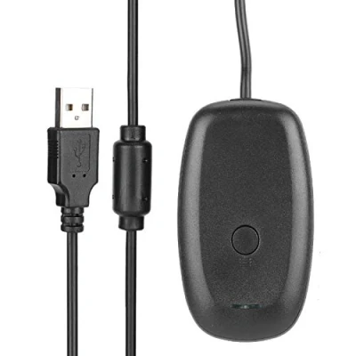 Bild av PUSOKEI Trådlös USB spelmottagare Dator PC spel mottagare för 360 Gamapad mottagaradapter