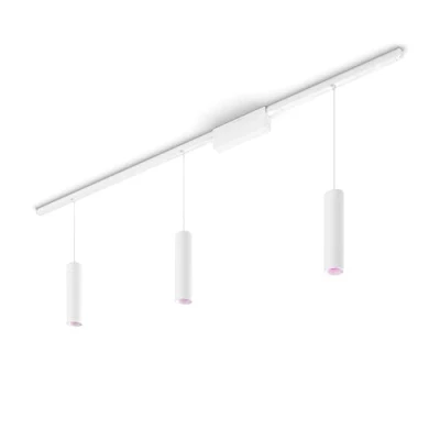 Bild av Philips Hue Perifo strömskenor, 3 LED pendlar, vit