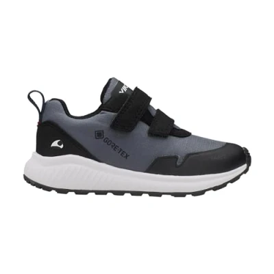 Bild av viking Unisex barn Aery Track Low F GTX Hiking Shoe, Kolsvart, 21 EU Schmal