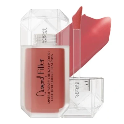 Bild av Physicians Formula, Mineral Wear Diamond Filler Cheek and Lip Color, Läpp och Kindfärg Serum till Kräm, Multianvändning plumpingformel, Berikad med Vitamin E, Radiant Pink