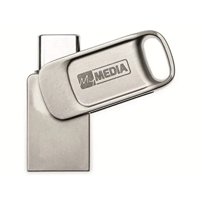 Bild av Verbatim USB 3.2 OTG stick 32 GB typ A C My Dual silver