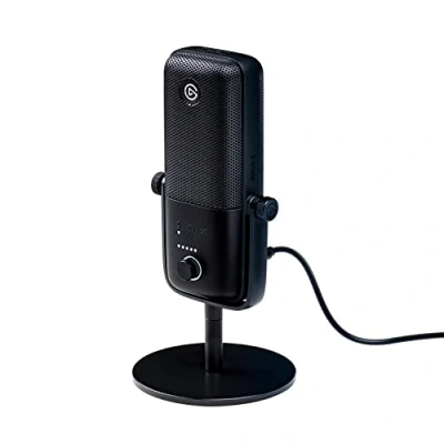 Bild av Elgato Wave:3, förstklassig USB kondensatormikrofon av studiokvalitet, för strömning, poddsändning, spel, hemmakontor, gratis mixerprogramvara, ljudeffekts, anti distorsion, plug’n’play, Mac, PC