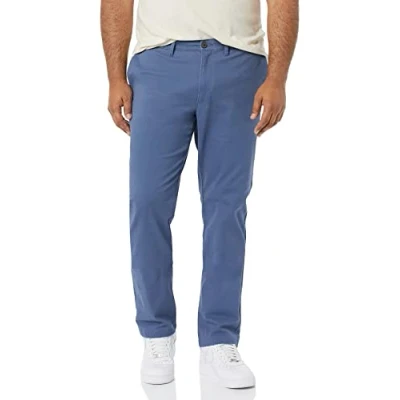 Bild av Amazon Essentials herr Skinny Fit Casual Stretch Chino Byxa, Indigo, 33 B x 30 L