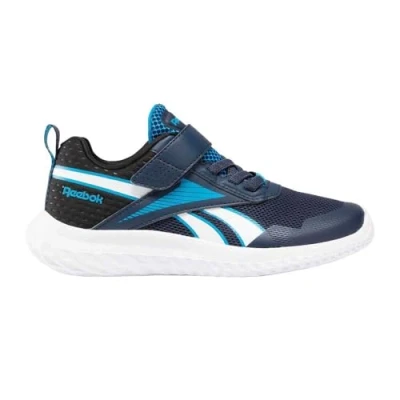 Bild av Reebok RUSH Runner Promenadskor för barn, Storlek: 29, Vectornavy engineeredaqua white Konstmaterial/textil