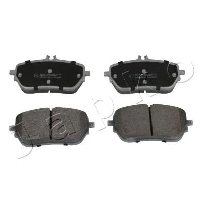 Bild av JAPKO 500549 Jeu de plaquettes frein Essieu avant préparé pour indicateur d&#039;usure MERCEDES BENZ: Classe A, CLA Coupe, B