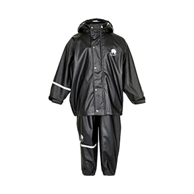 Bild av Celavi Unisex Basic regnkläder kostym solid regnrock, Svart, 70 cm, cm