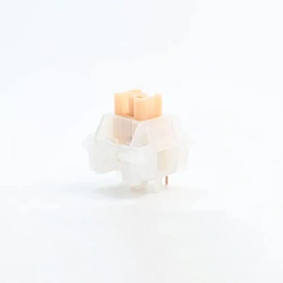 Bild av Outemu Jade Switch, Linjär/Klickig/Tyst Taktil Smörjt RGB 5Pin MX Switch För Mekaniskt Tangentbord (Color : Silent Yellow Jade, Size 110Pcs)
