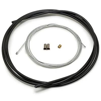 Bild av Easyboost Gaskabel Gasvajer 2 meter Universal med mantel skruvnippel för 50cc skoter motorcykel snabbgashandtag MBK Booster Nitro Vespa Kymco AM6 Derbi GY6