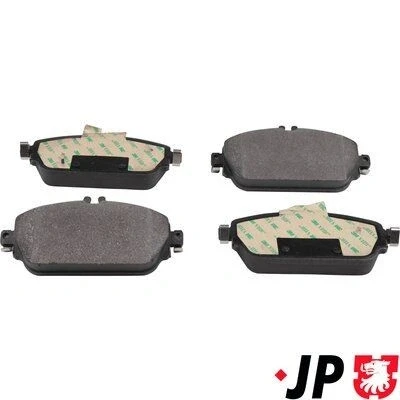 Bild av JP GROUP 1363607210 Jeu de plaquettes frein Essieu avant préparé pour indicateur d&#039;usure MERCEDES BENZ: Classe C Berline, E Berline
