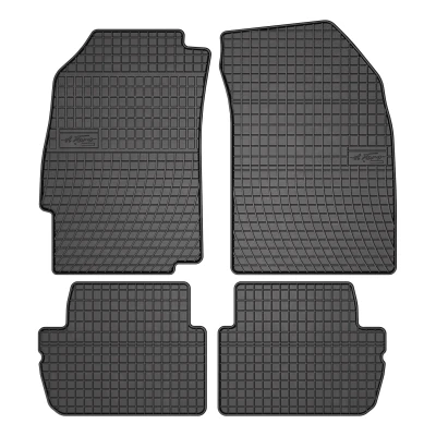 Bild av FROGUM 0698 Ensemble de tapis sol Caoutchouc avant et arrière 4 noir Sur mesure CHEVROLET: Spark
