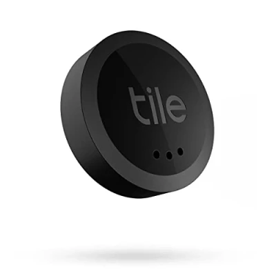 Bild av Tile Klistermärke (2022) Bluetooth nyckelsökare, 1 pack, 45 m räckvidd, inklusive community sökfunktion, iOS och Android app, kompatibel med Alexa Google Home, svart