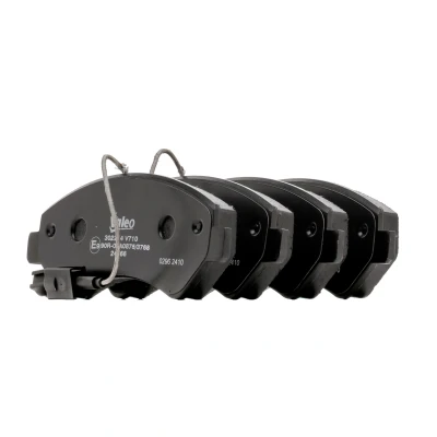 Bild av VALEO 302264 Jeu de plaquettes frein Essieu avant contact signal d&#039;usure inclus avec tôle anti bruit FIAT: Ducato III Сamion à Plateau / Сhâssis