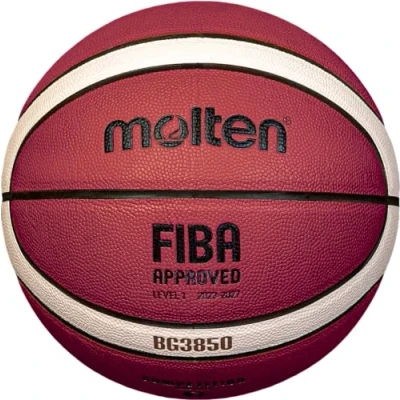 Bild av Molten B7G3800, Brun, Läder, Inomhus &amp; utomhus, Mönstrad, FIBA, Laminerad