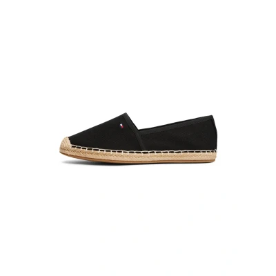 Bild av Tommy Hilfiger FLAG Espadrillos, Storlek: 37, Black Bomull