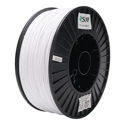 Bild av eSUN PLA+ Filament 1.75mm, Förbättrad Seghet PLA Plus 3D skrivarfilament, Dimensionell Noggrannhet +/ 0.03mm, 3KG Spole (6.6 LBS) tryckmaterial för skrivare, Kall Vit