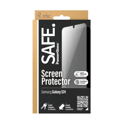 Bild av SAFE. by PanzerGlass Screen Protector Samsung Galaxy S24 Ultra Wide Fit w. EasyAligner