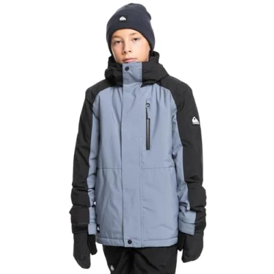 Bild av Quiksilver Mission Block Youth Unisex Snowboardjacka för barn, Storlek: 128, Sna