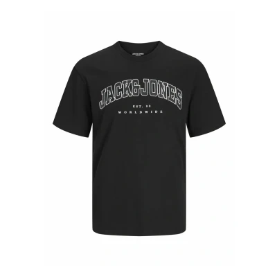 Bild av Jack &amp; Jones PLUS SIZE LOGO Tshirt med print, Storlek: 4XL, Black
