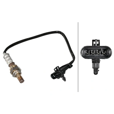 Bild av HELLA 6PA 358 221 341 Sonde lambda chauffé DAEWOO: Matiz I 3/5 portes, Rezzo