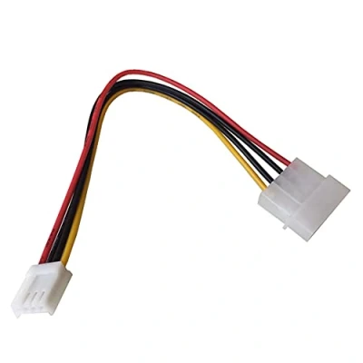 Bild av Aukson Q02 Floppy FDD strömkabel 4 stifts Molex kontakt till stift uttag 20 cm strömförsörjning