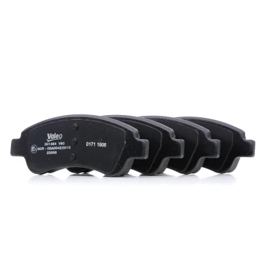 Bild av VALEO 301464 Jeu de plaquettes frein FIRST Essieu avant contact signal d&#039;usure exclu avec tôle anti bruit CITROËN: C3 III oscaro, mister auto,