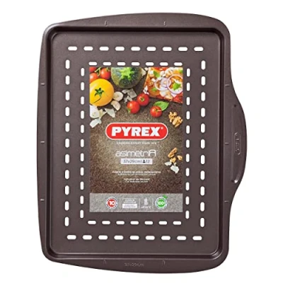 Bild av Pyrex Asimetri rektangulär pizzabricka 37 cm svart