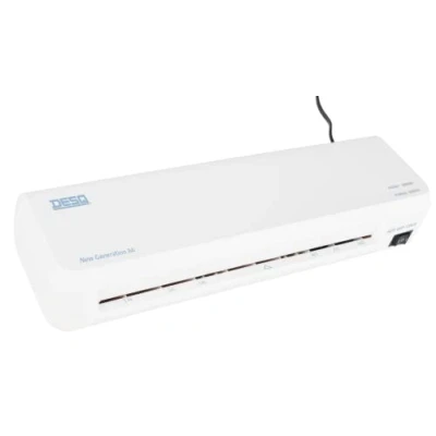 Bild av DESQ® laminator A4 ny generation för 75 till 125 mikron, 2 min. Föruppvärmningstid, vit