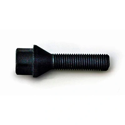 Bild av H&amp;R B1252801 Boulon De Roue M12x1,5, M12 Embase conique F 60 28 noir 10.9 17, 17 mm