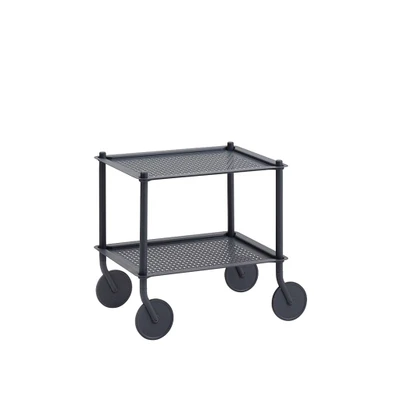 Bild av Muuto Flow Trolley Rullbord 2 Layer Blue Grey L57,4 x W41,8 H56,8 cm