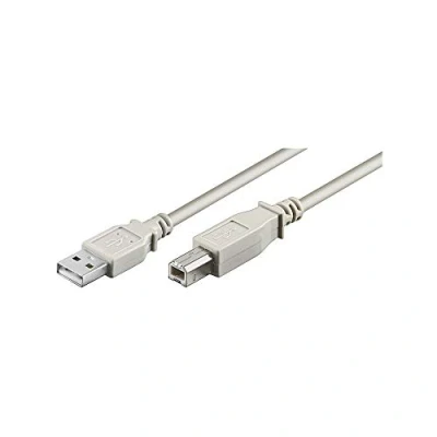 Bild av Pro USB A &lt; &gt; B 2.0 3m Grå