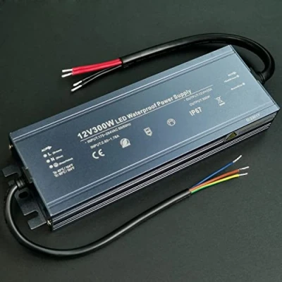Bild av Alinana alimentatore di rete da 12 V, trasformatore LED, 300 W, IP67, impermeabile, 230 V su universale per strisce tensione costante Vdc 0 25 A