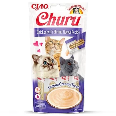 Bild av Churu Cat Chicken with Shrimp Flavor 4 st