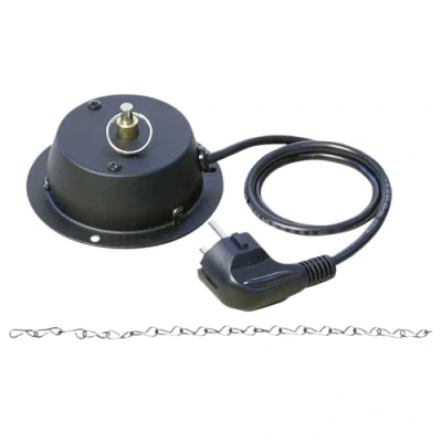 Bild av Showtec spegelbollsmotor upp till 30 cm diameter, inklusive kedja, 3 varv per minut