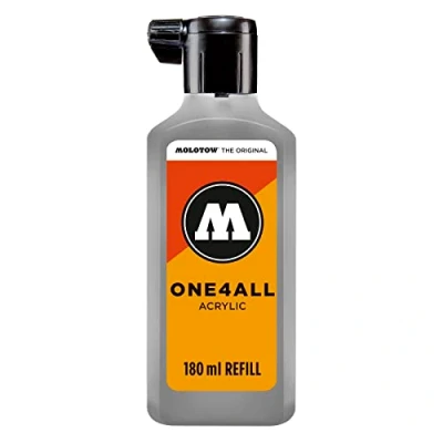 Bild av MOLOTOW ONE4ALL akrylfärg påfyllning färgmarkör, cool grå pastell, 180 ml flaska, 1 vardera (692.203)