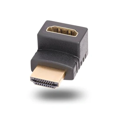 Bild av StarTech.com Down Angle HDMI 2.0 adapter 90 Degree Port Saver M/F