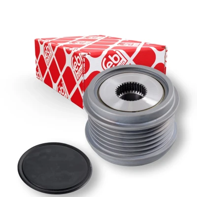 Bild av FEBI BILSTEIN 101756 Poulie d&#039;Alternateur 42,7 avec couvercle AUDI: A4 B8 Berline, Avant, A5 Sportback, PORSCHE: Macan