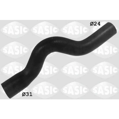 Bild av SASIC 3400108 Durite De Refroidissement droite, supérieur CITROËN: C3 I 3/5 portes, II, C2 PEUGEOT: 207 SW, CC