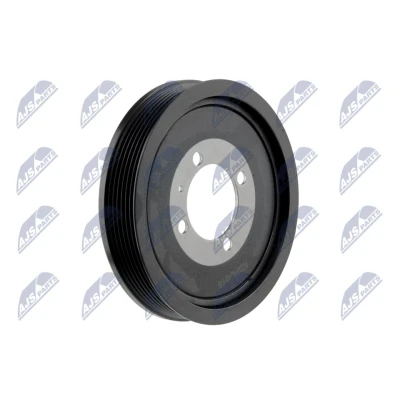 Bild av NTY RKP PL 016 Poulie Damper 6PK 154 avec instructions de montage OPEL: Astra Classic Berline, Zafira B, Corsa D 3/5 portes
