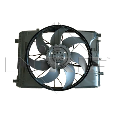 Bild av NRF 47850 ventilateur Moteur 481 12 400 avec cadre du de radiateur (encadrement), sans balais MERCEDES BENZ: Classe A, CLA Break
