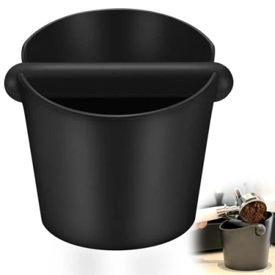 Bild av Royouzi tappbehållare för portafilter knock box tillbehör kaffesump behållare skärmhållare kaffe samling och återvinning av