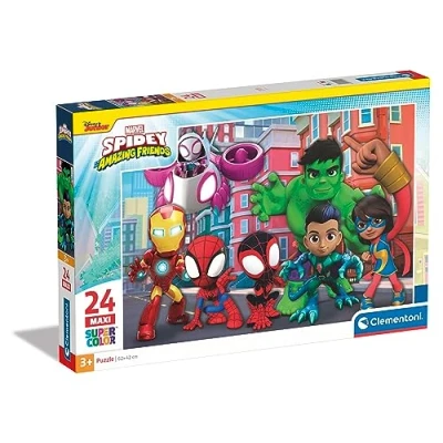 Bild av Clementoni Spidey and His Amazing Friends Maxi Pussel 24 Bitar