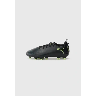 Bild av Puma Future 8 Play FG/AG JR fotbollssko, Svart Fizzy ljusgrön terräng, 1,5 UK, Black 34 EU