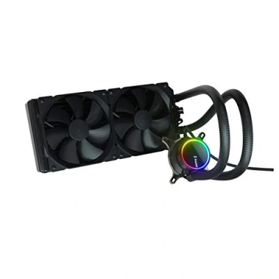 Bild av Fraktal Design Celsius+ S28 Dynamic X2 PWM Svart 280 mm Tyst Prestanda Slim Radiator AIO CPU vätska/vattenkylare
