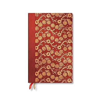 Bild av The Waves Volume 4 (Virginia Woolf’s Notebooks) Maxi Horizontal 12 month Dayplanner 2024 (Elastic Band Closure)