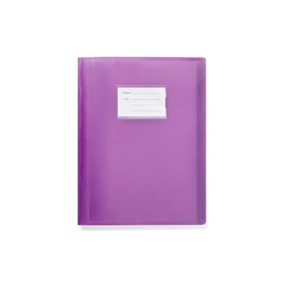 Bild av Displaybok Premium kvalitet 104 fickor A4 display bokmapp 208 sidor Flexi fodral presentationsmapp från Arpan (lila paket med 1)